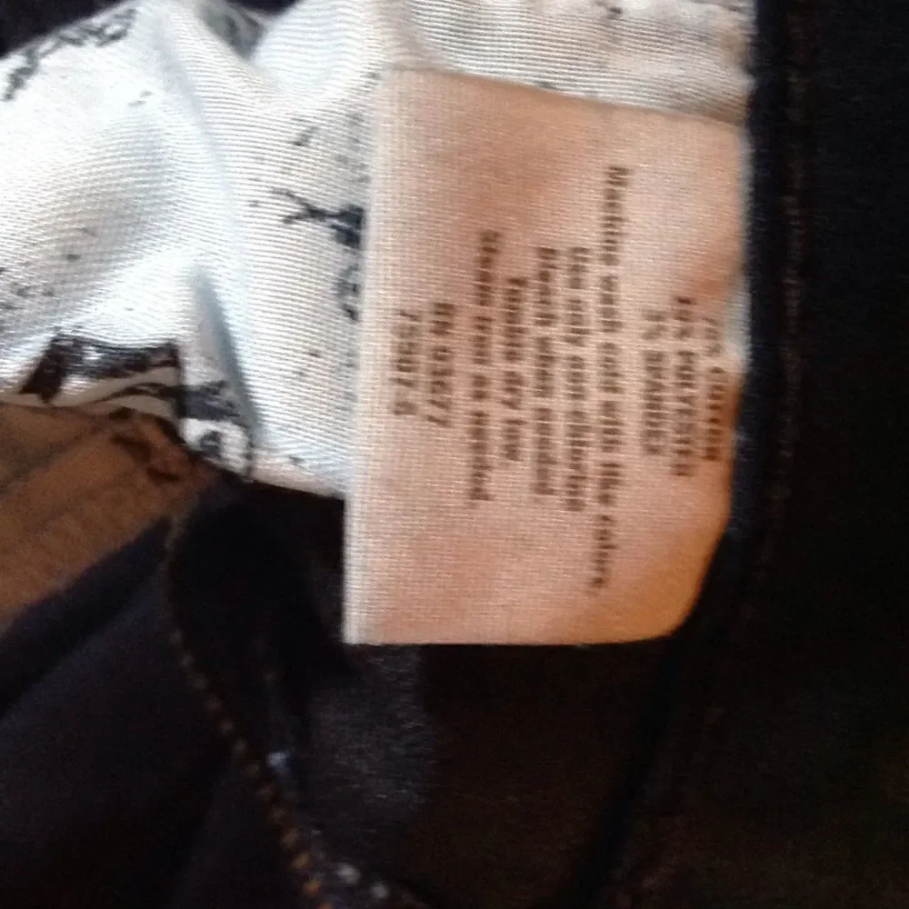 Ladies denim leggings in size 17 by Decree